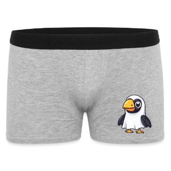Toucan Bird Halloween Ghost - Men's Boxer Shorts - heather grey - Front