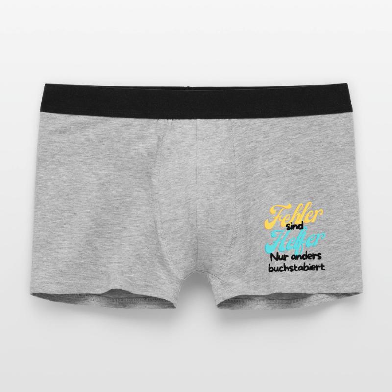 Error Helper Gradient Script Men's Boxer Shorts