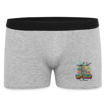 Christ Rédempteur - Gardien de Rio - Boxer Homme - gris chiné - Devant