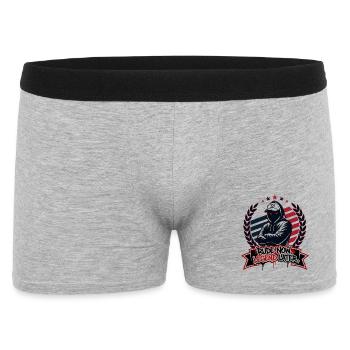 Impoli maintenant, légende plus tard - Core - Boxer Homme - gris chiné - Devant