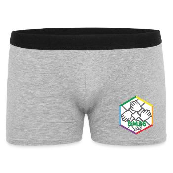 Logo DM 2026_new - Boxer Homme - gris chiné - Devant