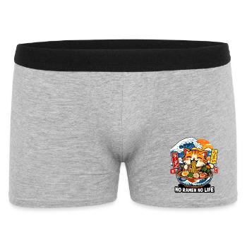 Ramen Is Life - Men's Boxer Shorts - heather grey - Front