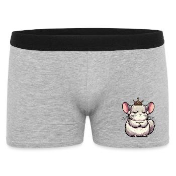 Chinchilla Chinchillas Chinchilla Owner Rodent - Men's Boxer Shorts - heather grey - Front