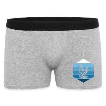 Windsurfing style for every occasion - Men's Boxer Shorts - heather grey - Front