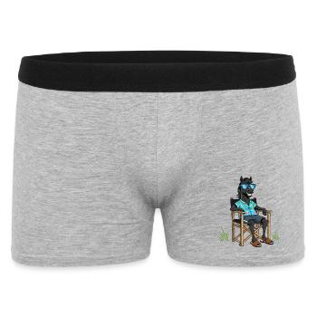 CAmiseta de Menorca chair - Men's Boxer Shorts - heather grey - Front