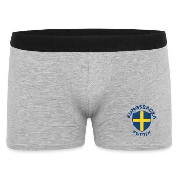 Kungsbacka Sköld, Schweden - Männer Boxer Shorts - Grau meliert - Vorne