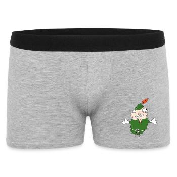 Hug Me If You Can - Men's Boxer Shorts - heather grey - Front