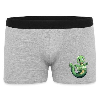 Celetatin Turtle Cartoon - Men's Boxer Shorts - heather grey - Front