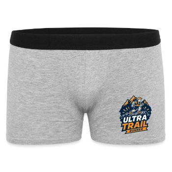 Ultra Trail Runner - Men's Boxer Shorts - heather grey - Front