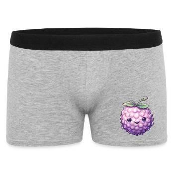 Motif de mûres Baies Costume de Carnaval - Boxer Homme - gris chiné - Devant
