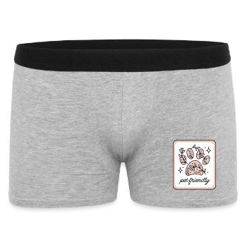 Animaux acceptés - Boxer Homme - gris chiné - Devant