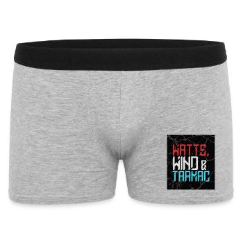 Goudron éolien de Watts - Boxer Homme - gris chiné - Devant