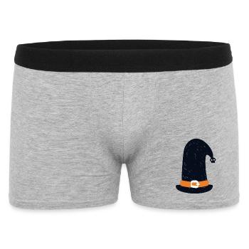 witch hat - Men's Boxer Shorts - heather grey - Front