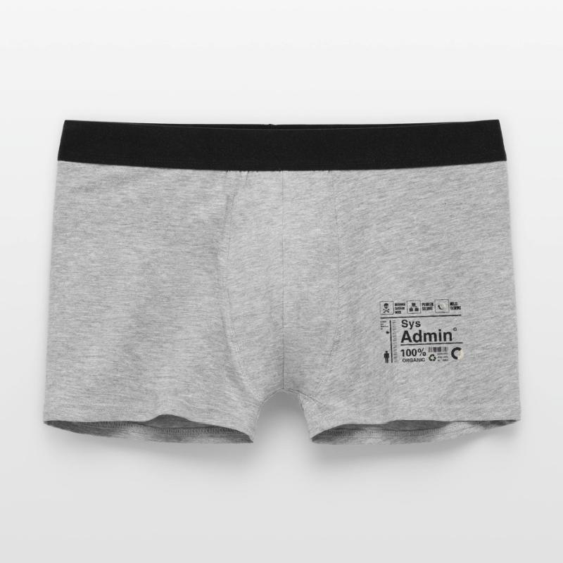 Sys Admin Penguin Computer Nerd pc Board cpu ner Men's Boxer Shorts