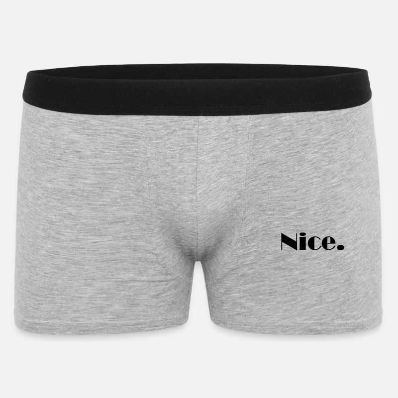 Nice Nice Mega Nice - Boxer Homme - gris chiné