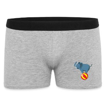 Circus Manege Clown Animals Juggler Artist Juggler - Men's Boxer Shorts - heather grey - Front