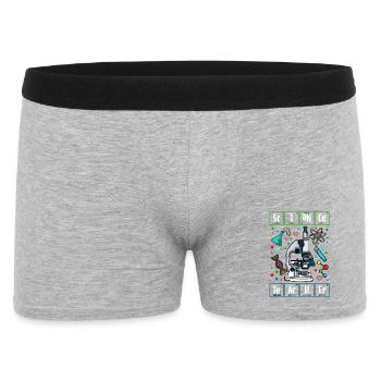 Chemistry physics biology teacher teacher - Men's Boxer Shorts - heather grey - Front