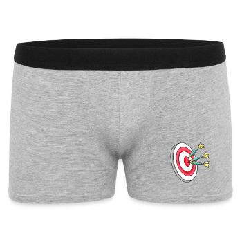 Fléchettes fléchettes - Boxer Homme - gris chiné - Devant