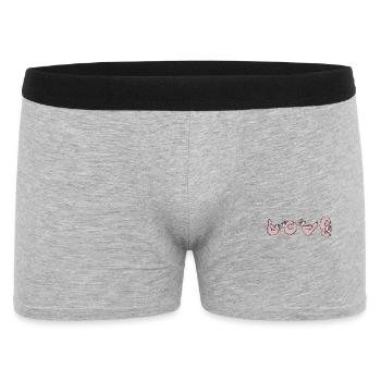 Love Yoga Fitness Sloth Love - Men's Boxer Shorts - heather grey - Front
