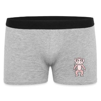 Singe - Boxer Homme - gris chiné - Devant
