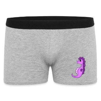 Seahorse Seahorse - Men's Boxer Shorts - heather grey - Front