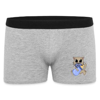 Bébé Jeune Chat - Boxer Homme - gris chiné - Devant