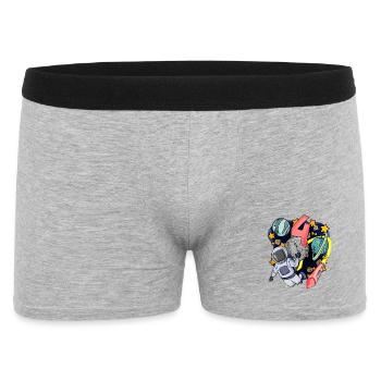 4 anniversaire garçon - 4 ans - J’ai 4 ans - Boxer Homme - gris chiné - Devant