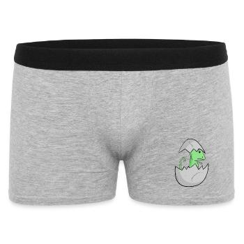 Bébé caméléon - Boxer Homme - gris chiné - Devant
