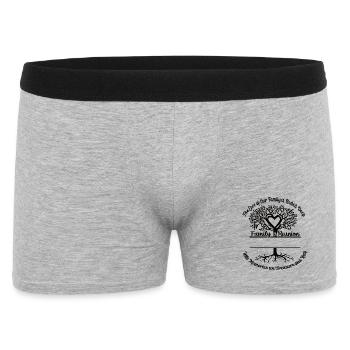 Réunion de famille L’amour de notre famille - Boxer Homme - gris chiné - Devant