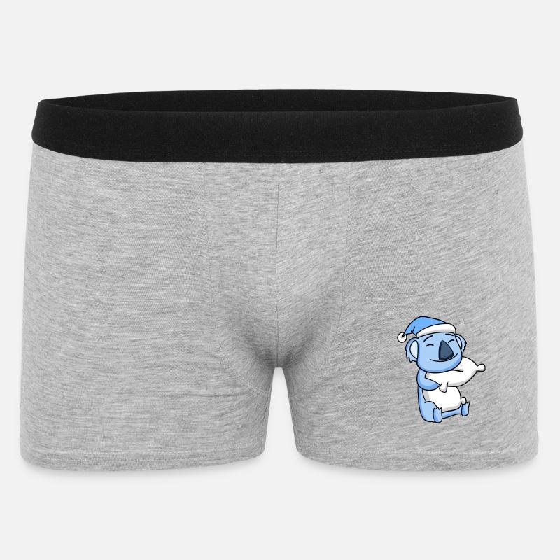 Koala Bébé - Boxer Homme - gris chiné