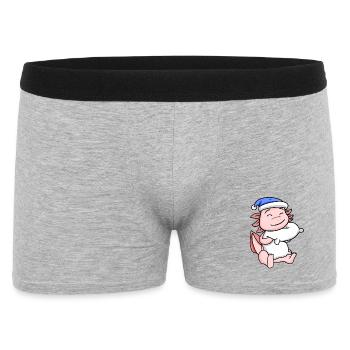 Axolotl Baby - Men's Boxer Shorts - heather grey - Front