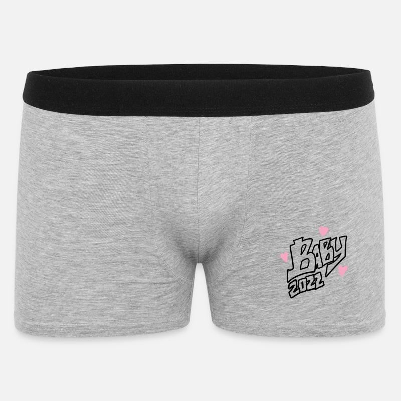 Bébé - Boxer Homme - gris chiné