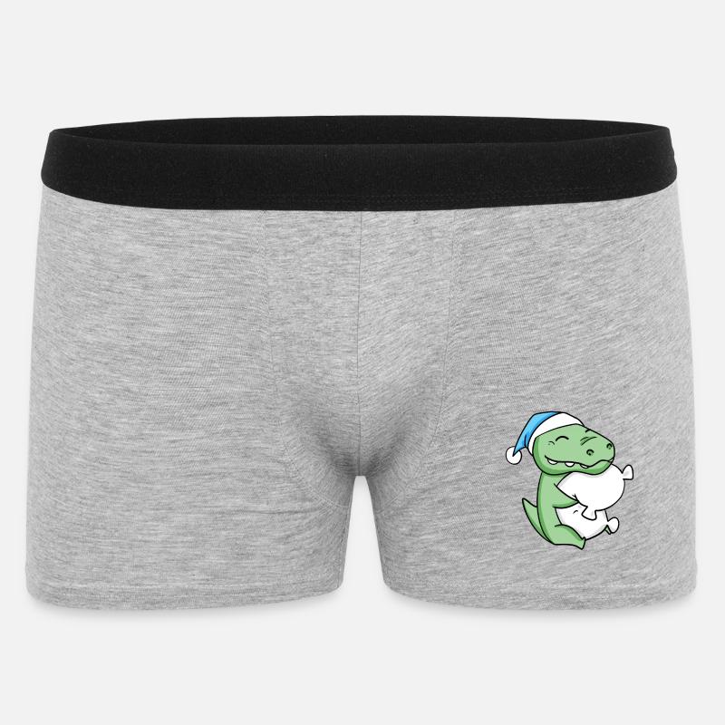 Bébé crocodile - Boxer Homme - gris chiné