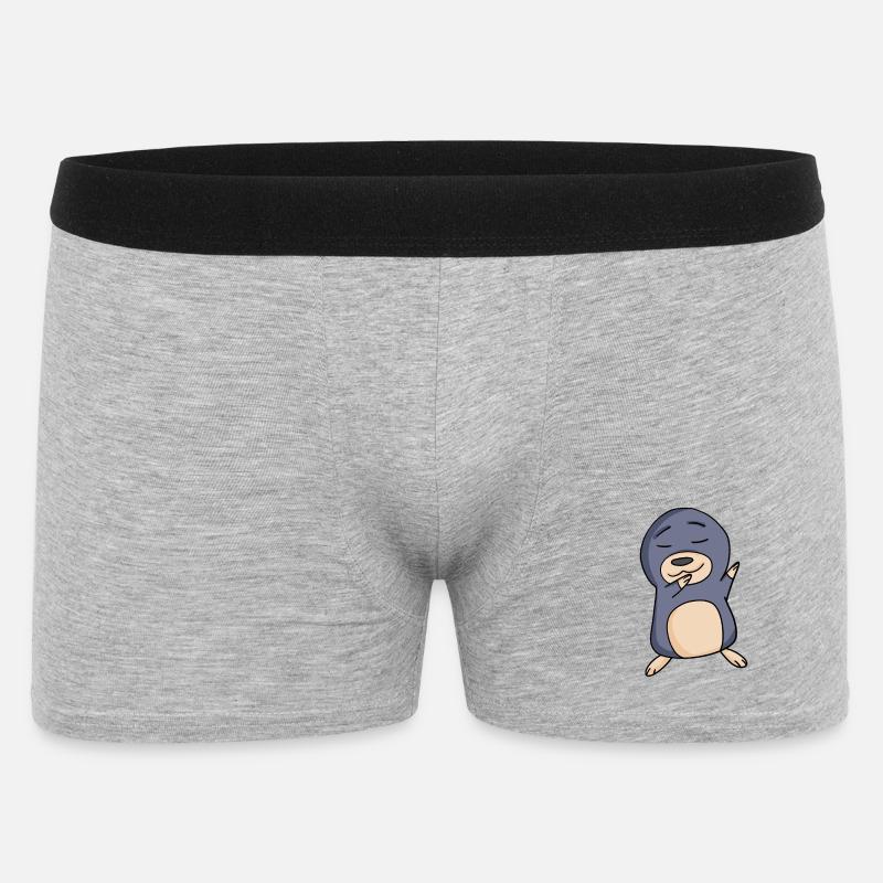 Mole - Men's Boxer Shorts - heather grey