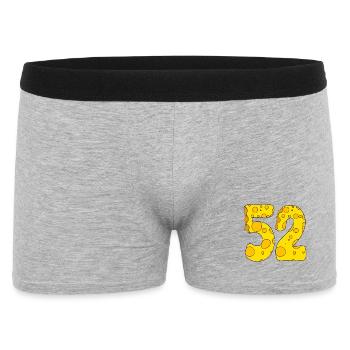 52 years old - 52nd birthday gift - 1952 - Men's Boxer Shorts - heather grey - Front