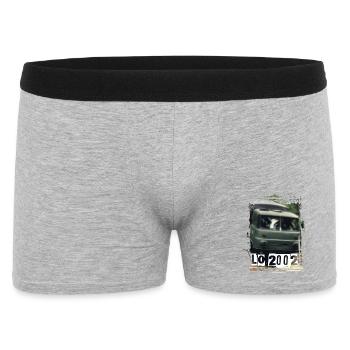 Robur LO 2002 GDR - Men's Boxer Shorts - heather grey - Front