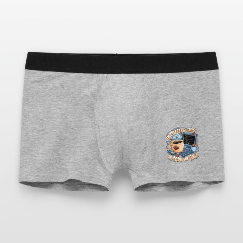 KaffeeCode Debug: In Code Wir Debuggen Männer Boxer Shorts