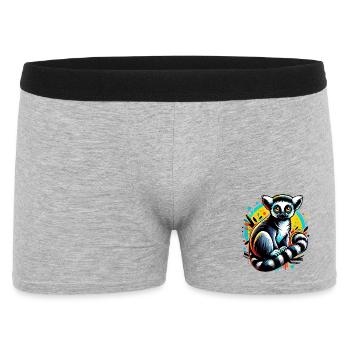Lemur - Men's Boxer Shorts - heather grey - Front