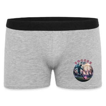 Soccer Fantasy Gatekeeper T-Shirt - Men's Boxer Shorts - heather grey - Front