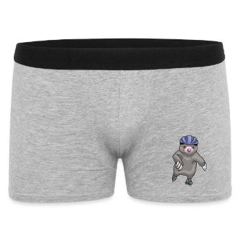 Mole Inline skating Inline skates - Men's Boxer Shorts - heather grey - Front
