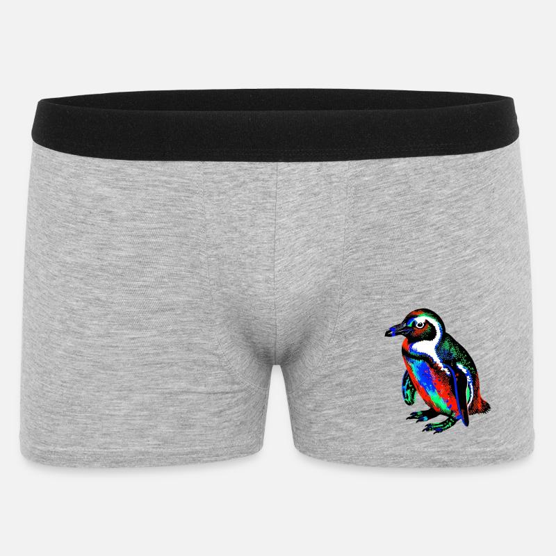 Pingouin - Boxer Homme - gris chiné