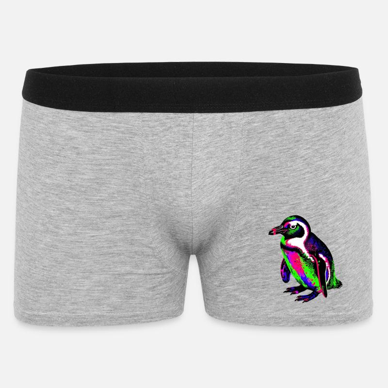 Pingouin - Boxer Homme - gris chiné