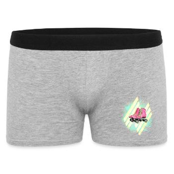 Années 60 Couleurs Patins à roulettes - Boxer Homme - gris chiné - Devant