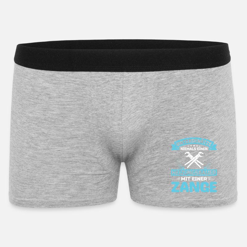 Heating Engineer Heating Construction Plumber Plumber - Men's Boxer Shorts - heather grey