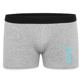 Édition Limitée 2007 18ème Cadeau d’Anniversaire - Boxer Homme - gris chiné - Devant
