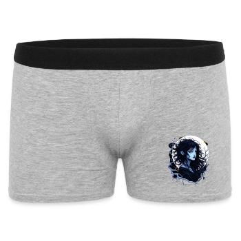 Clair de lune ombre sort Anime - Boxer Homme - gris chiné - Devant