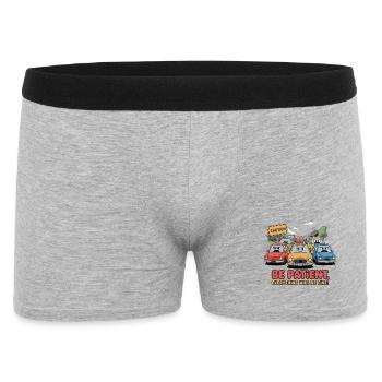 Patience on the Road - Men's Boxer Shorts - heather grey - Front