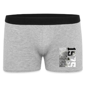 51 YEARS LIMITED EDITION 1975 51ST BIRTHDAY - Men's Boxer Shorts - heather grey - Front