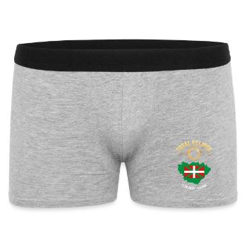 Total Solar Eclipse Bilbao 2026 - Men's Boxer Shorts - heather grey - Front