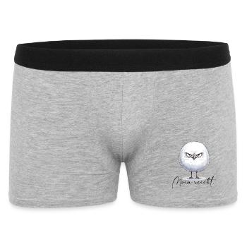 Moin enough - mouette ronde sinistre - Boxer Homme - gris chiné - Devant